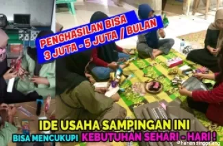 Ilustrasi ide usaha 2024. (Foto: kanal Youtube Anez Ansori)