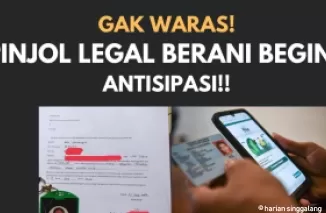 Ilustrasi pinjol legal sebar data. (Foto: YouTube Raja Galbay)