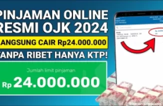 Ilustrasi pinjol resmi OJK.