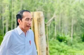 Presiden Joko Widodo (Jokowi) di IKN. (Foto: website Sekretariat Negara)