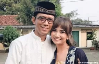 Doddy Sudradjat bersama Almarhum Vanessa Angel. (Foto: Pinterest)