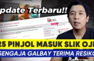 Ilustrasi pinjol masuk Slik OJK.