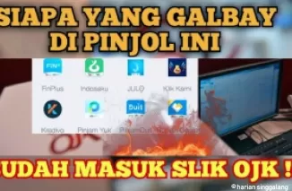 Ilustrasi pinjol masuk Slik OJK. (Foto: Kaum Galbay)