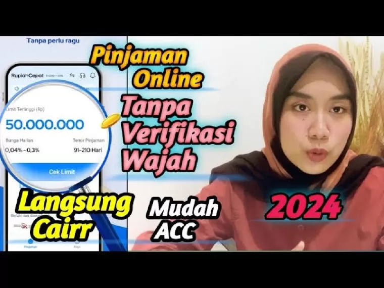 Ilustrasi pinjol tanpa verifikasi wajah. (Foto: YouTube RP Project)