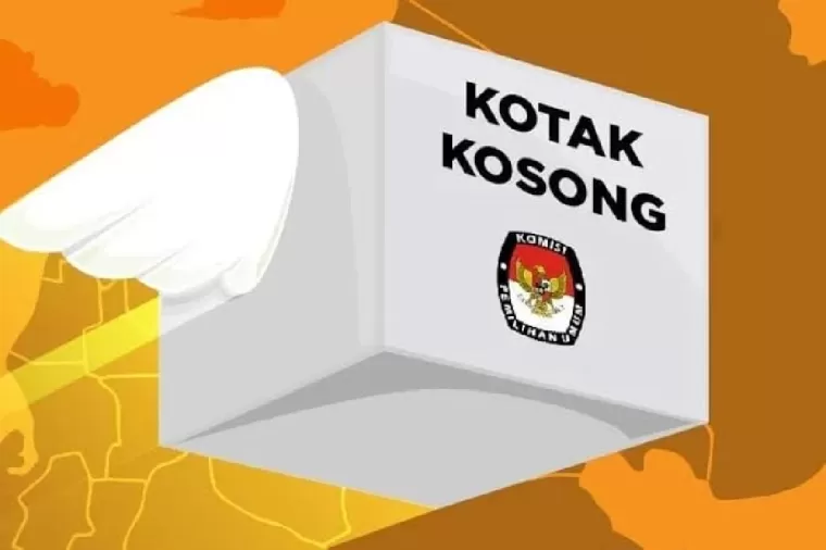 Ilustrasi kotak kosong. (Foto: KPU)