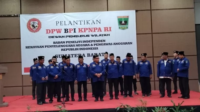 BPI KPNPA Sumbar Dilantik, Awasi Praktik Korupsi Penyelenggara Pemerintahan