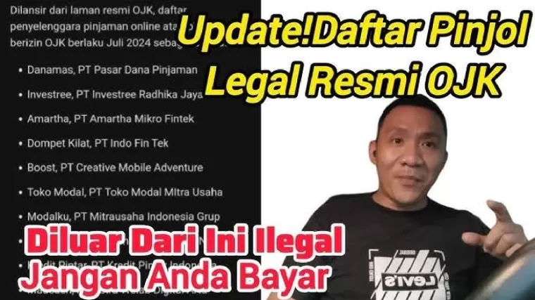 Ilustrasi pinjol legal. (Foto: YouTube Medy Brawny)