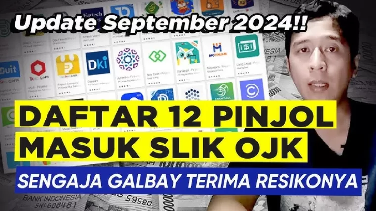 Ilustrasi daftar pinjol masuk Slik OJK.