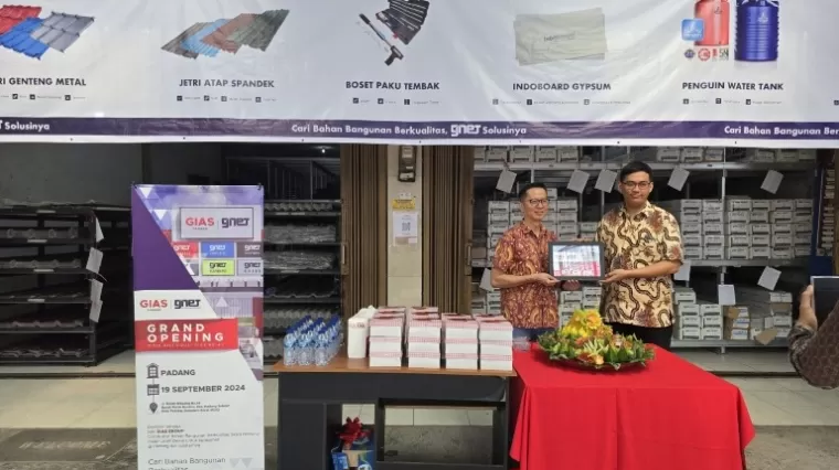 GIAS Group Buka Titik Distribusi ke-49 di Padang, Perkuat Pasar Bahan Bangunan di Sumatera Barat