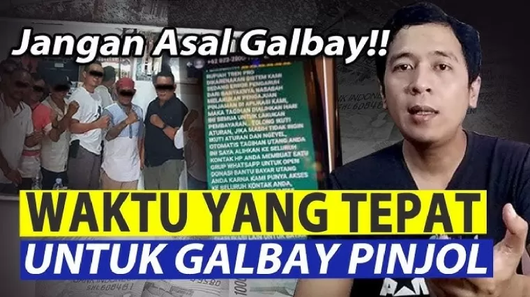 Ilustrasi galbay pinjol