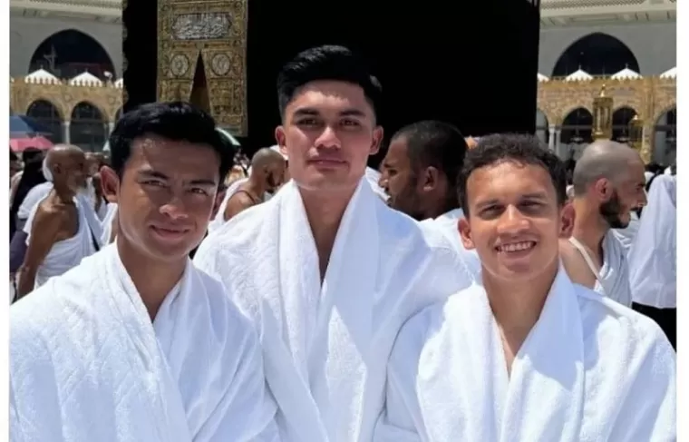 Jelang Hadapi Arab Saudi, Pemain Timnas Indonesia Umrah