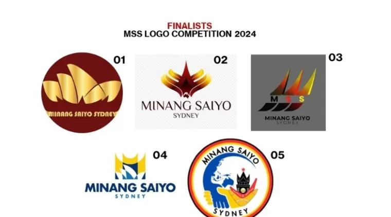 Kompetisi Logo Minang Saiyo Sydney 2024 Memasuki Babak Final