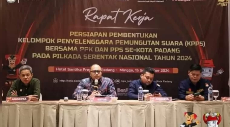 KPU Padang Buka Pendaftaran KPPS dan PAM TPS untuk Pilkada 2024