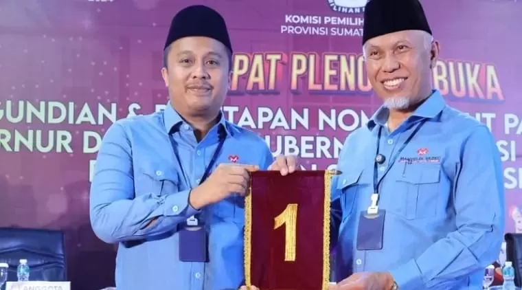 Mahyeldi Cuti Kampanye, Audy Joinaldy Resmi Pimpin Sumbar Selama Tahapan Pilkada 2024