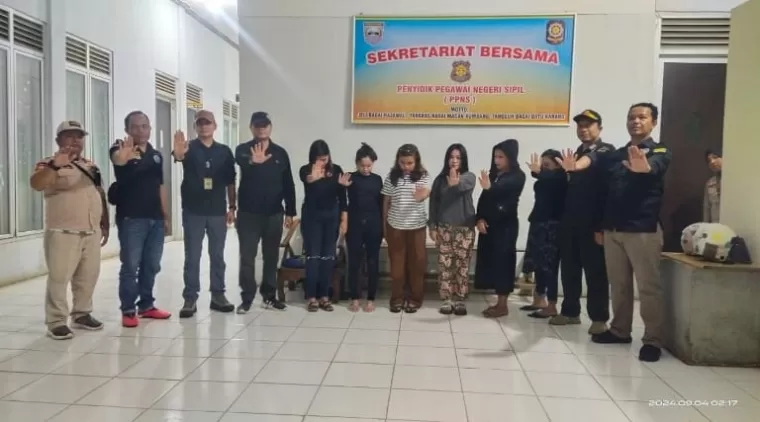 Satpol PP Pasaman Barat Razia Kafe, Enam Wanita Diduga OP Diamankan