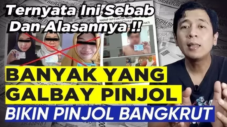 Ilustrasi penyebab nasabah galbay pinjol.