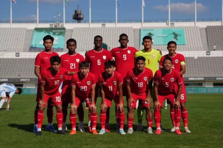 Timnas Indonesia U-20 Kalah 0-3 dari Korea Selatan