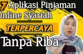 Ilustrasi pinjol syariah.