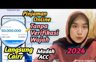 Ilustrasi pinjol tanpa verifikasi wajah. (Foto: YouTube RP Project)