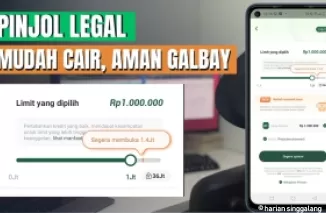 Ilustrasi pinjol mudah cair.