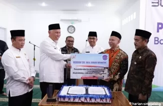 BRI RO Padang Renovasi Masjid SMKN 1, Kini Bisa Tampung Ratusan Siswa