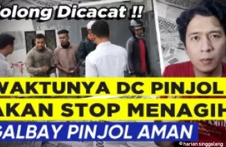 Ilustrasi waktu penagihan pinjol.