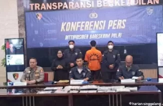 Direktorat Tindak Pidana Siber (Dittipidsiber) Bareskrim Polri mengungkap kasus akses ilegal dan penjualan data Badan Kepegawaian Nasional (BKN). (Foto: Suar Indonesia)