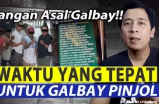 Ilustrasi galbay pinjol