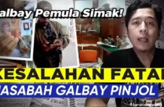 Ilustrasi galbay pinjol.