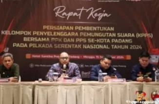 KPU Padang Buka Pendaftaran KPPS dan PAM TPS untuk Pilkada 2024