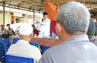 Mahyeldi Bahas Soal Pengelolaan Sampah Jawab Keluhan Pedagang di Nagari Ampalu