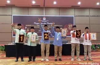 Pilkada Padang 2024, Fadly-Maigus 1, Iqbal-Amasrul 2, Hendri Septa-Hidayat 3