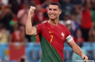 Portugal Menang Tipis 2-1 atas Skotlandia, Ronaldo Jadi Pahlawan