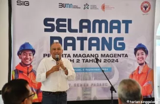 Program Magang Generasi Bertalenta (MAGENTA) Batch 2 PT Semen Padang Tahun 2024 resmi dibuka pada Senin, 2 September 2024. Ist