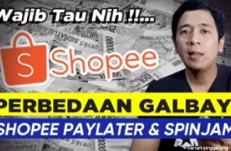 Ilustrasi pinjol Shopee.