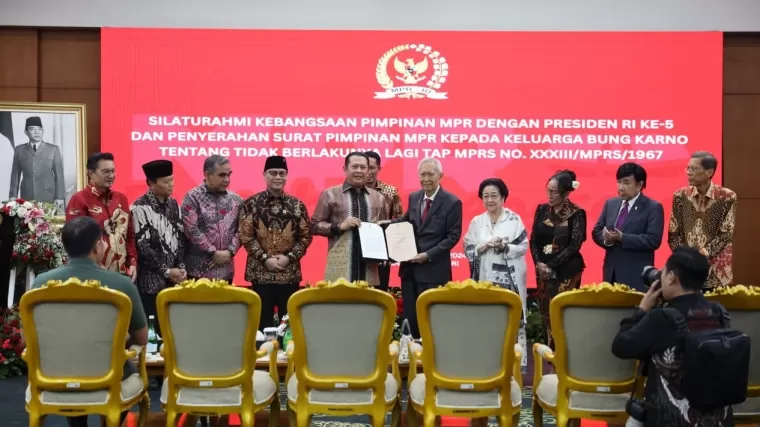 Sidang paripurna akhir masa jabatan anggota MPR pada 25 September lalu. (Foto: tvOnews.com)