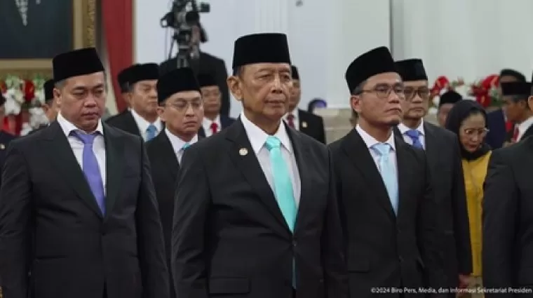 Penasihat Khusus Presiden Prabowo dilantik. (Foto: CNBC Indonesia)