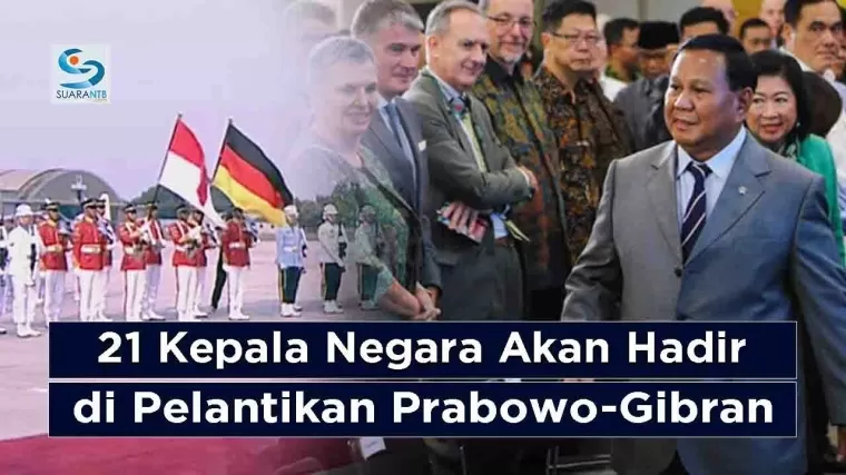 Pelantikan Prabowo. (Foto: YouTube SuaraNTB)