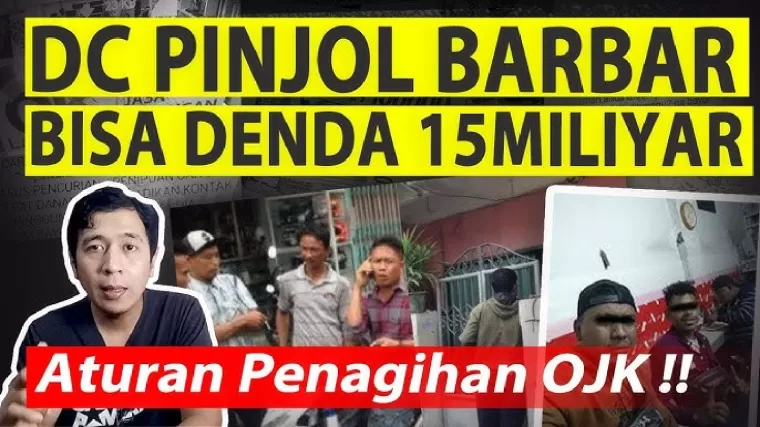 Ilustrasi penagihan pinjol.