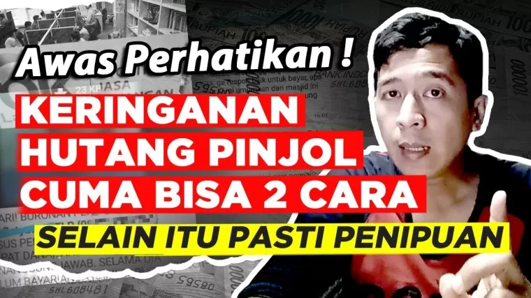 Ilustrasi bayar pinjol.