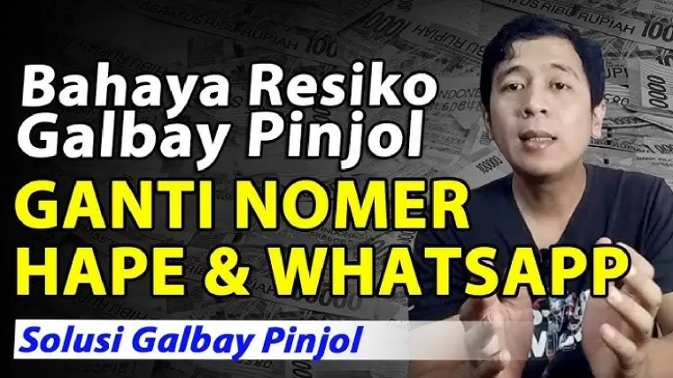 Ilustrasi galbay pinjol.