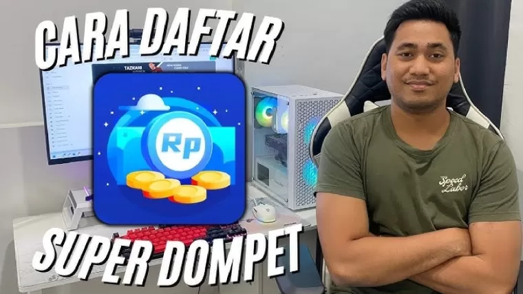 Ilustrasi cara daftar Super Dompet.