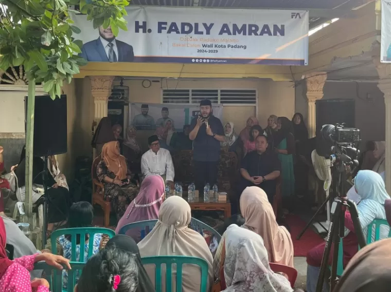 Fadly Amran Sambangi Warga Gurun Laweh Nan XX dengan Program Unggulan &quot;Jelajah Padang&quot;