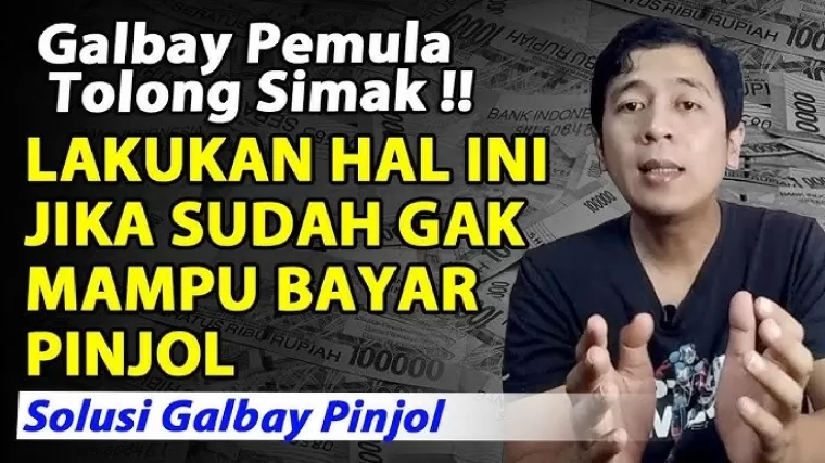 Ilustrasi galbay pinjol.