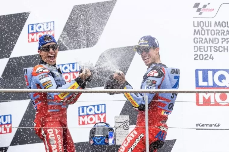 Marquez Menangi MotoGP  Australia, Martin Aman di Puncak