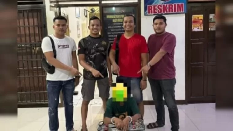 Polres Agam Tangkap Pencuri Spesialis Aki Mobil