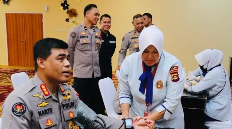 Sempena HUT Humas Polri Ke 73, Polda Sumsel Sumbangkan 1.287 Kantong Darah