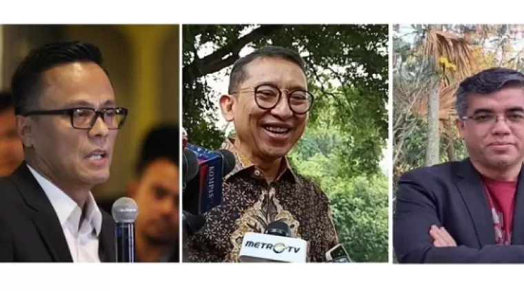 Tiga tokoh Nasional asal Ranah dipanggil Presiden terpilih Prabowo Subianto ke Kartanegara, masing-masing Dony Oskaria, Fadli Zon dan Yassierli. (ist)