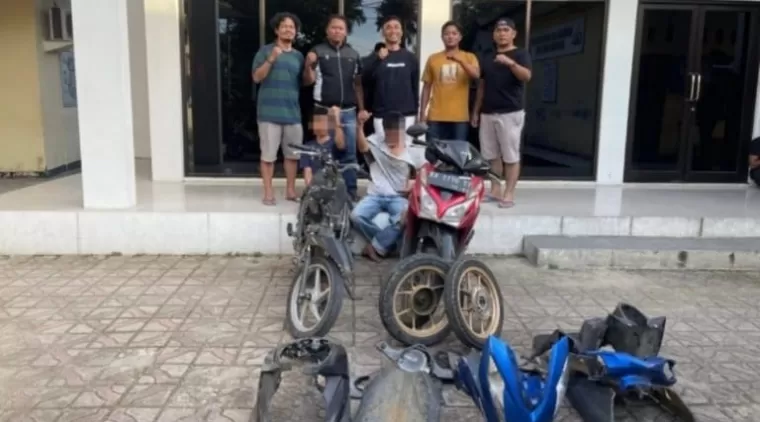 Tim Reskrim Pasaman Barat Bekuk Dua Pelaku Curanmor di Lokasi Terpisah