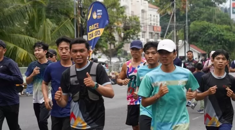 Tingkatkan Literasi Keuangan dan Kesehatan Jemaah Haji, BPKH Gelar Road to BPKH Hajj Run di Padang